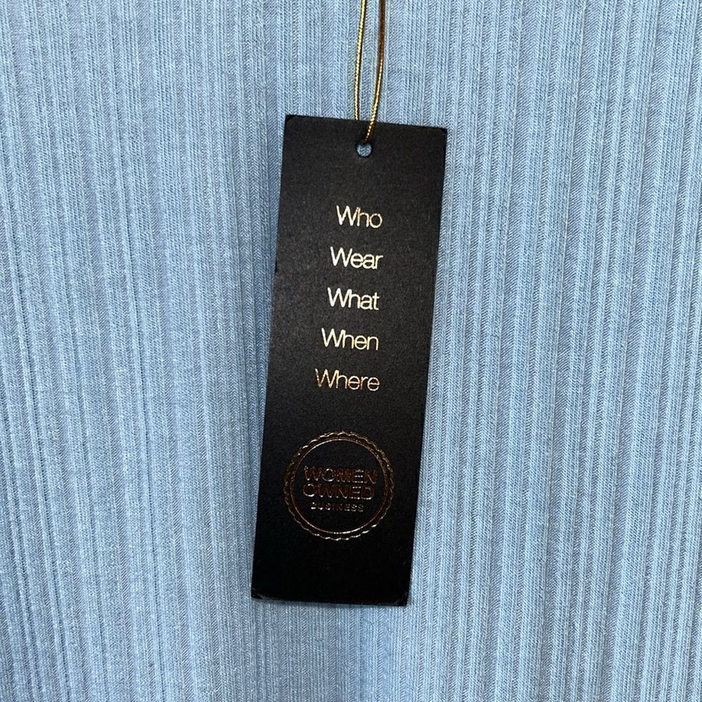 NEW W5 Sky Blue Shirt - Picture 3 of 5